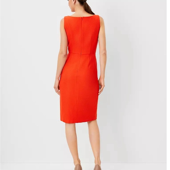 NEW Ann Taylor Petite Tweed Sheath Dress – Size 4P, Elegant & Classic - Picture 2 of 7